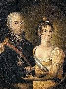 Manuel Dias de Oliveira, Portrait of John VI of Portugal and Charlotte of Spain